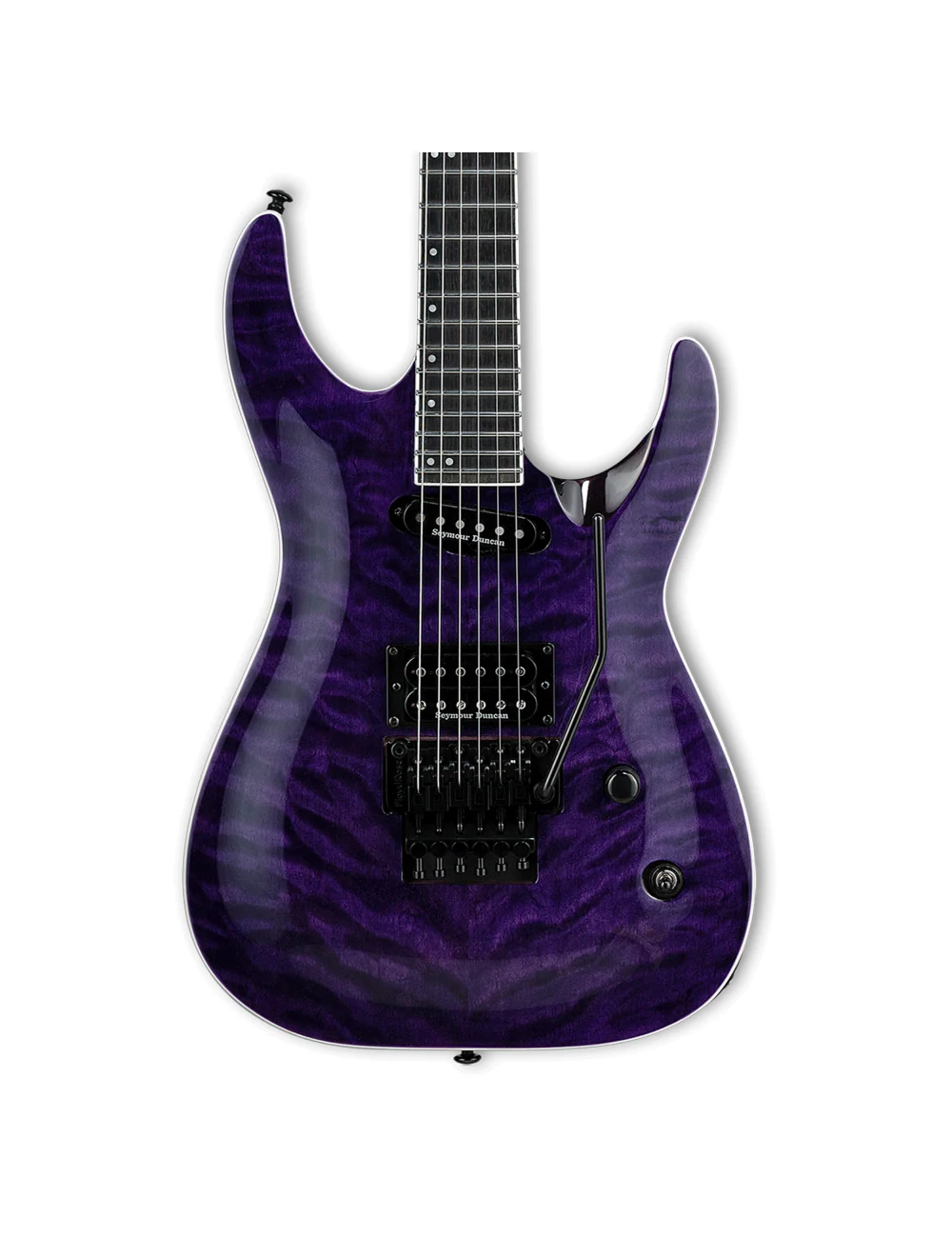 ESP LTD Andy LaRocque ALR-II Electric Guitar - See-Thru Purple - Image 2