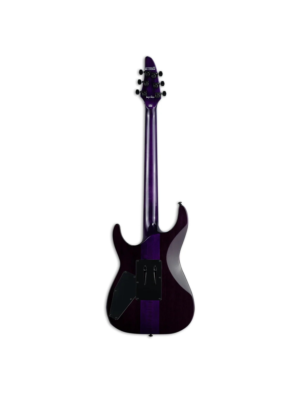 ESP LTD Andy LaRocque ALR-II Electric Guitar - See-Thru Purple - Image 4