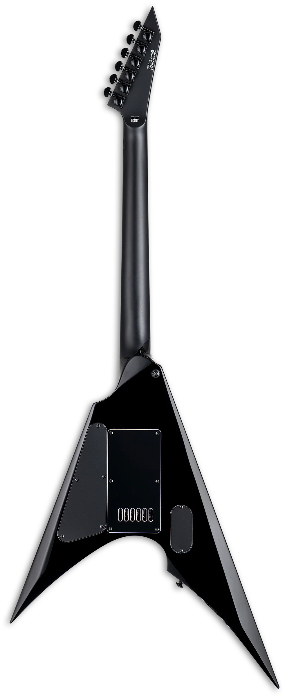 ESP LTD Arrow-1000 EverTune Electric Guitar - Black - Image 3