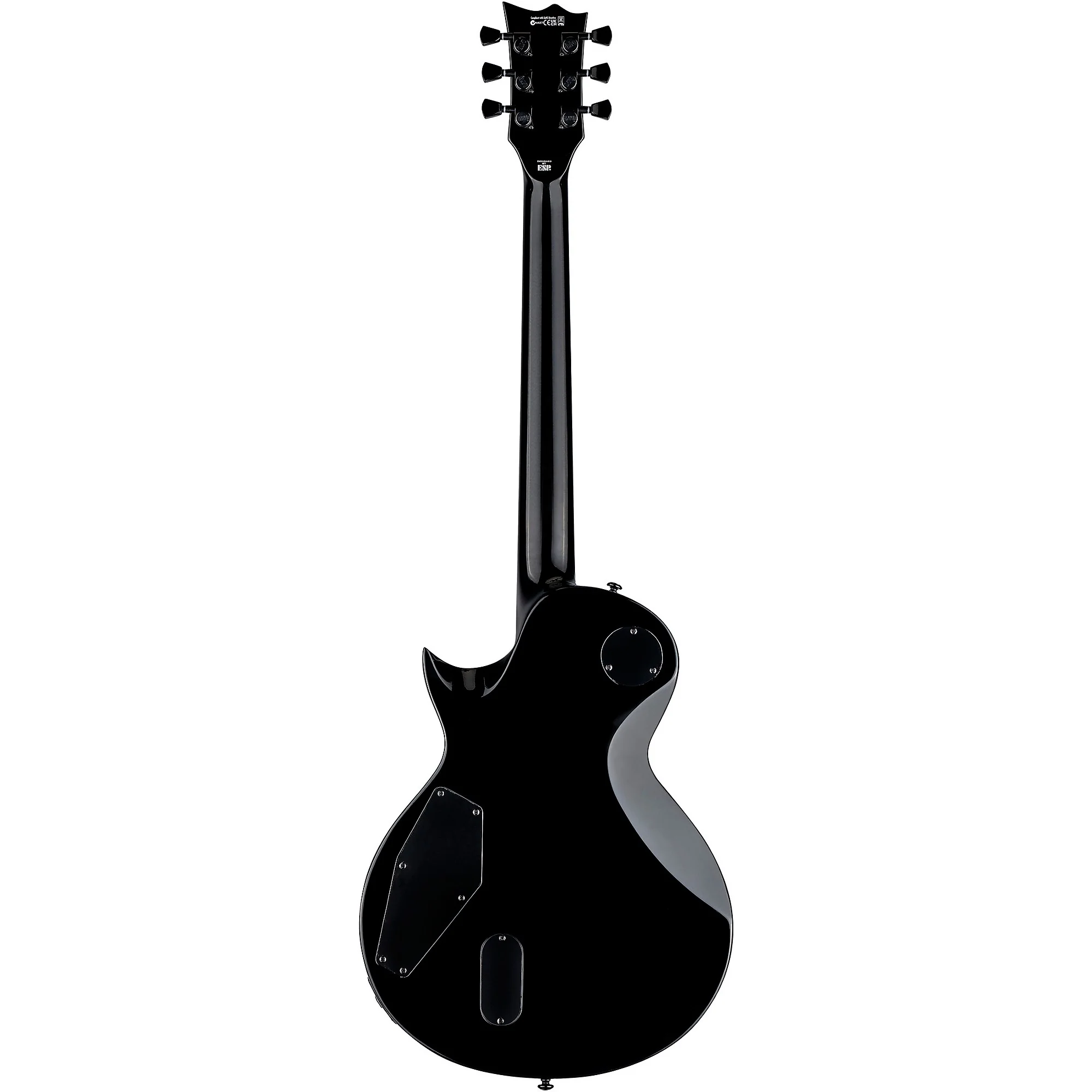 ESP LTD EC-400 Electric Guitar - See-thru Black Sunburst - Image 3