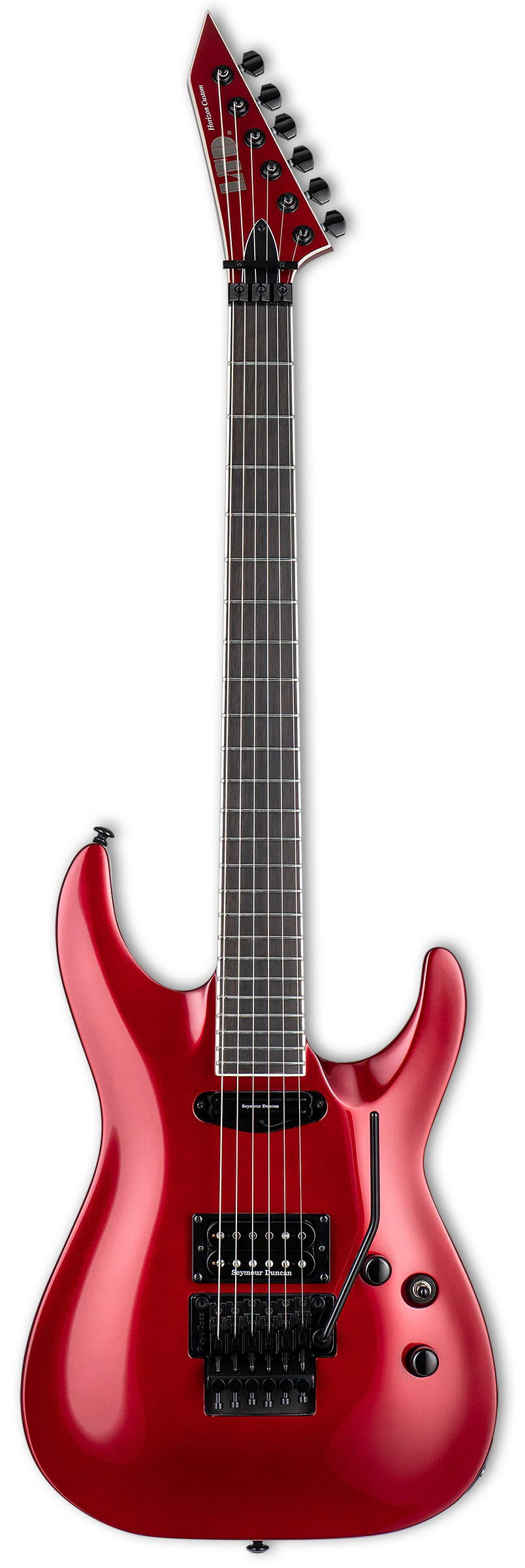 ESP LTD Horizon Custom 87 Solidbody Electric Guitar - Candy Apple Red - Image 2