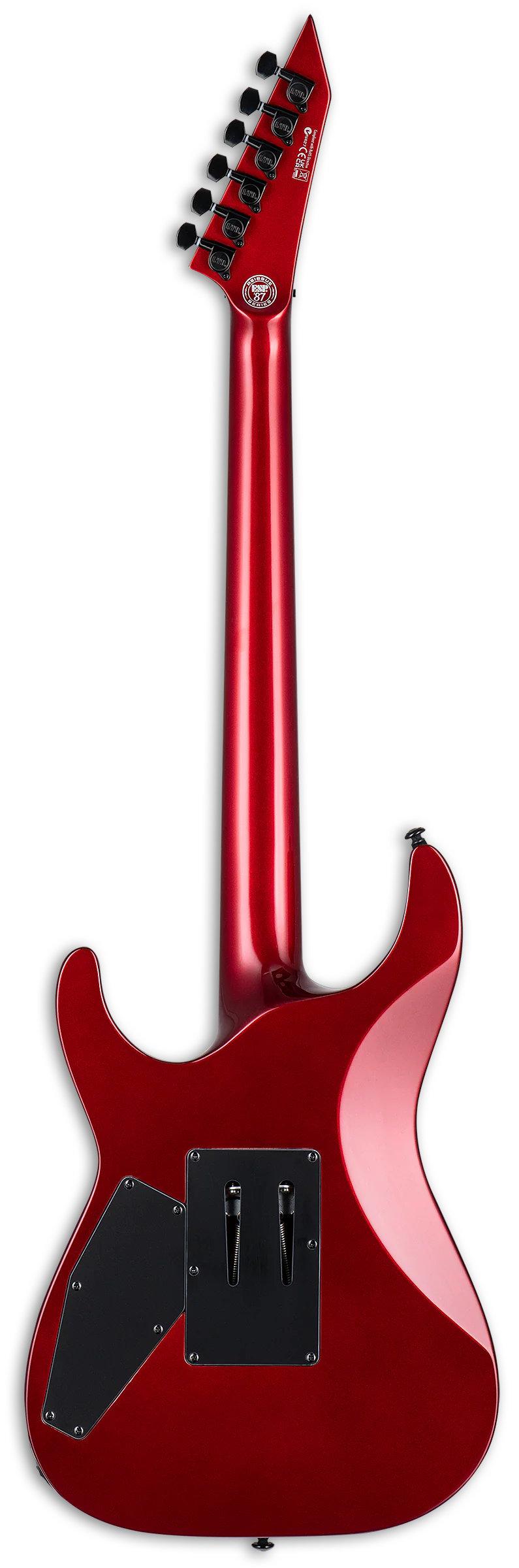 ESP LTD Horizon Custom 87 Solidbody Electric Guitar - Candy Apple Red - Image 3