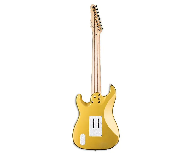 ESP LTD JRV-8FR 8-string Left-handed Electric Guitar - Metallic Gold - Image 3