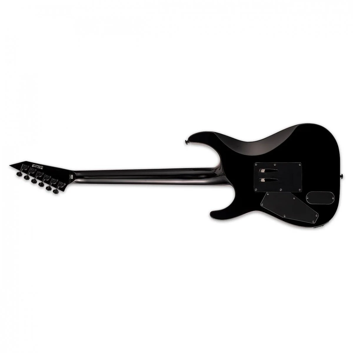 ESP LTD KH-602 Kirk Hammett Signature Electric Guitar with Hardcase - Black - Image 3