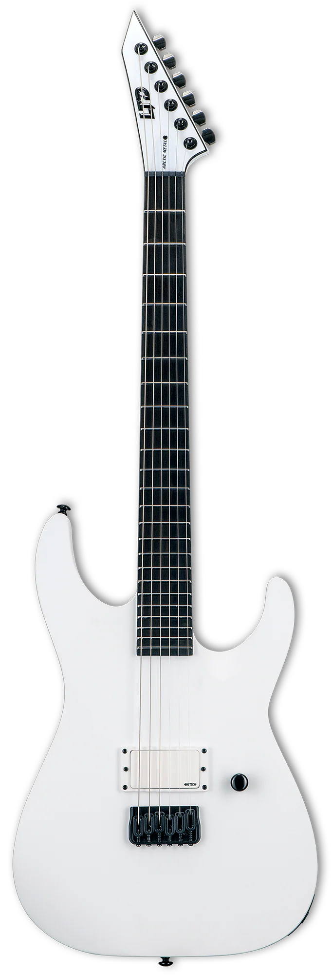 ESP LTD M-HT Arctic Metal - Snow White Satin - Image 2