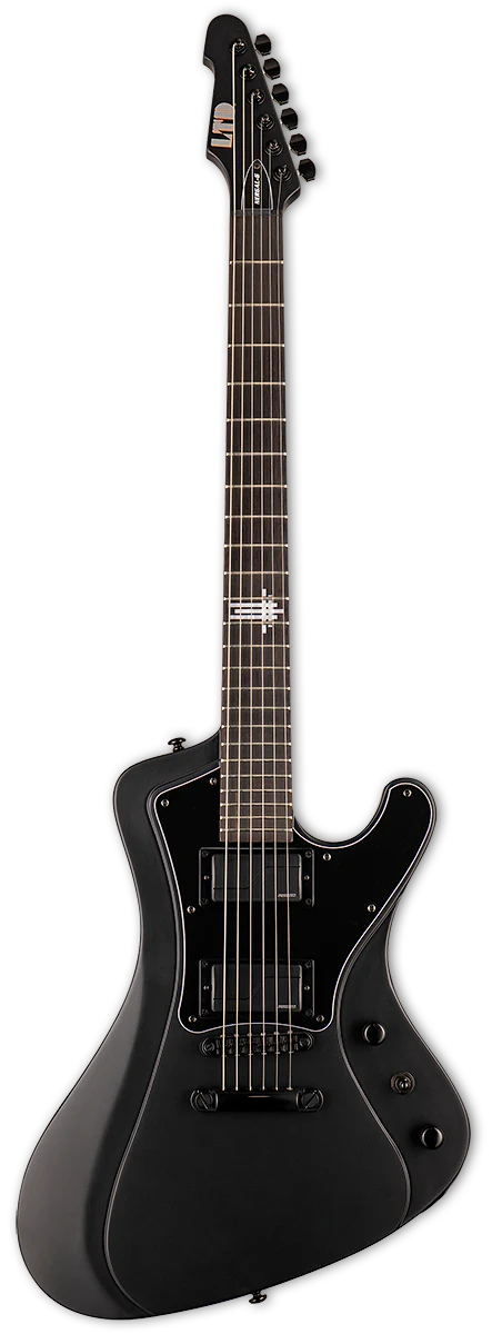 ESP LTD Nergal NS-6 - Black Satin - Image 2