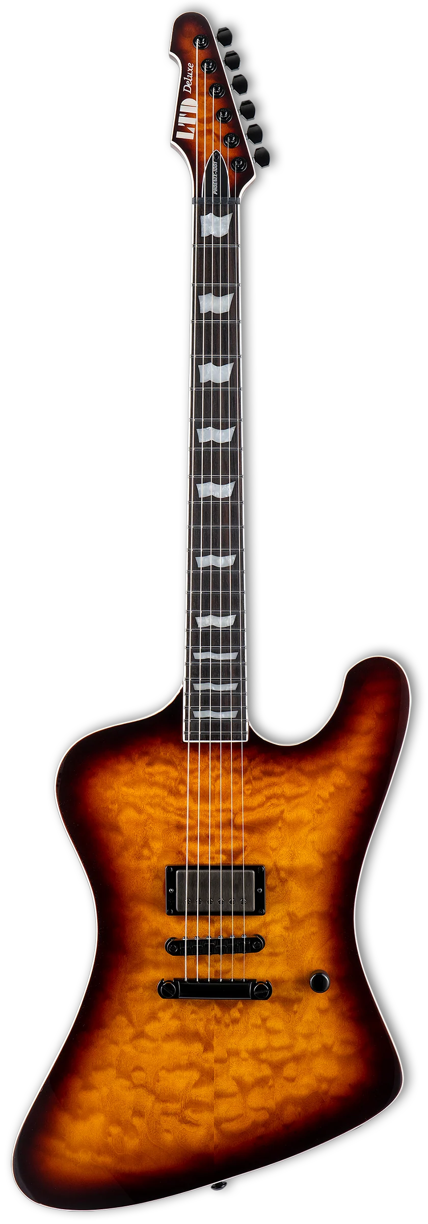 ESP LTD Phoenix-1001 Electric Guitar - Tobacco Sunburst - Image 3