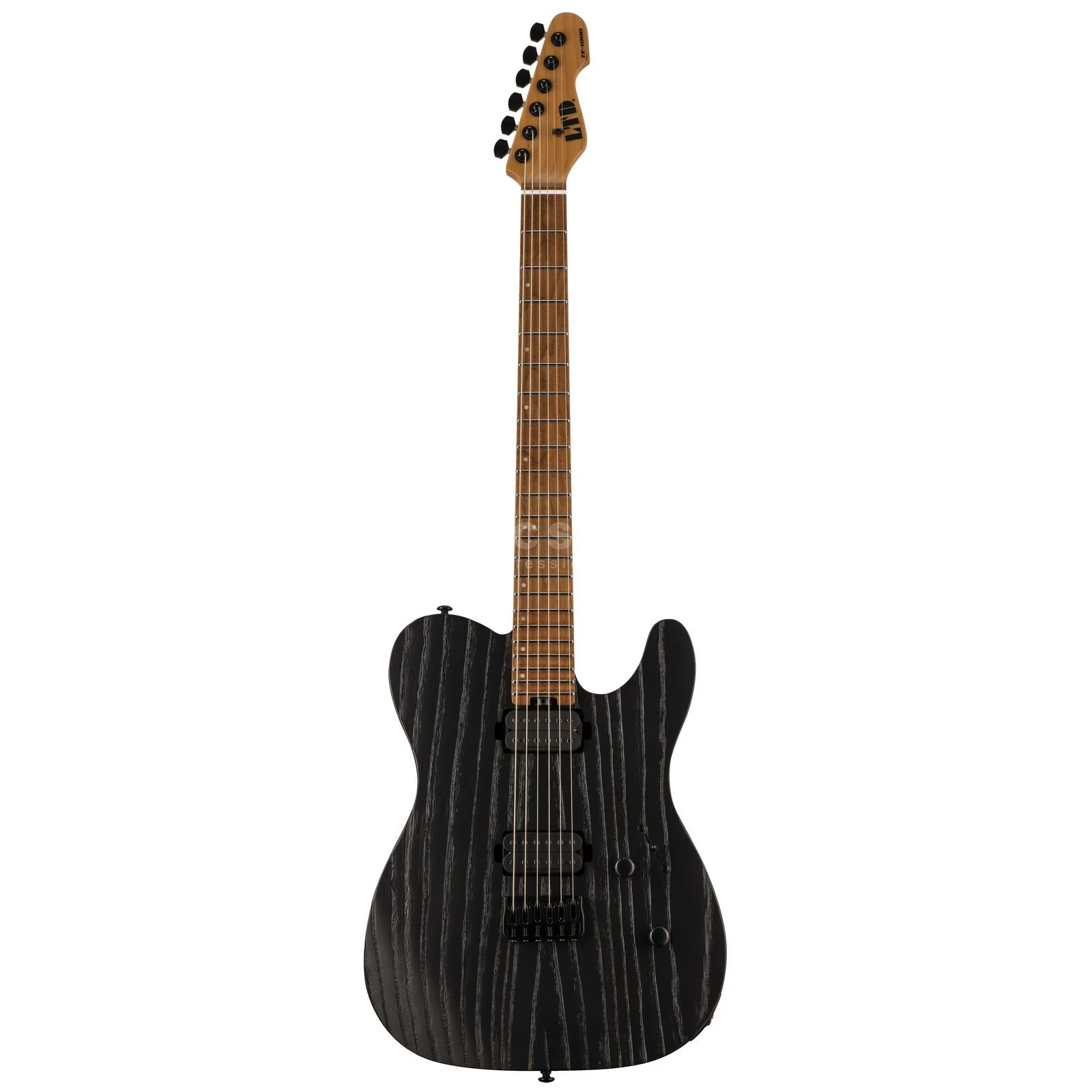 ESP LTD TE-1000 Electric Guitar - Black Blast - Image 2