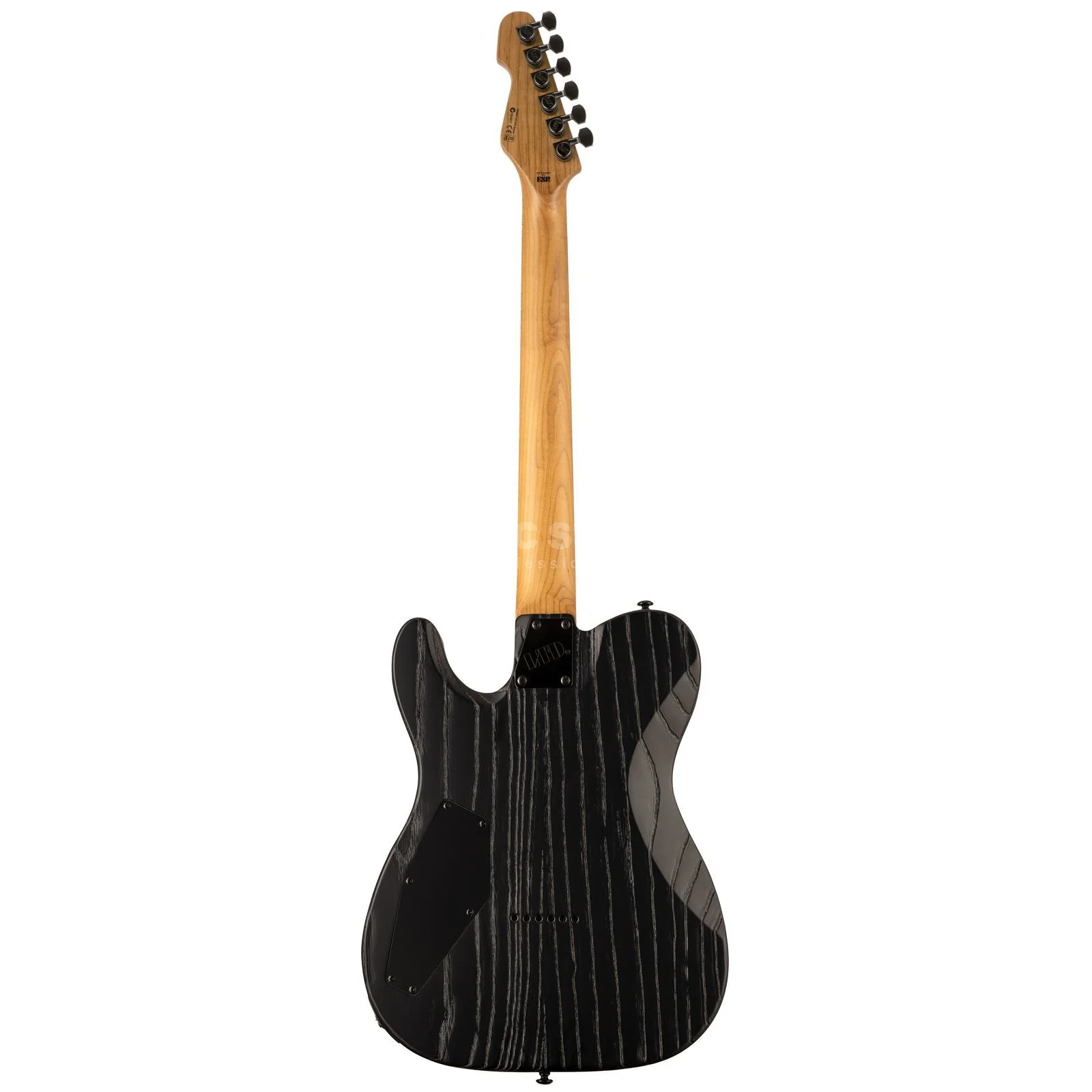 ESP LTD TE-1000 Electric Guitar - Black Blast - Image 3