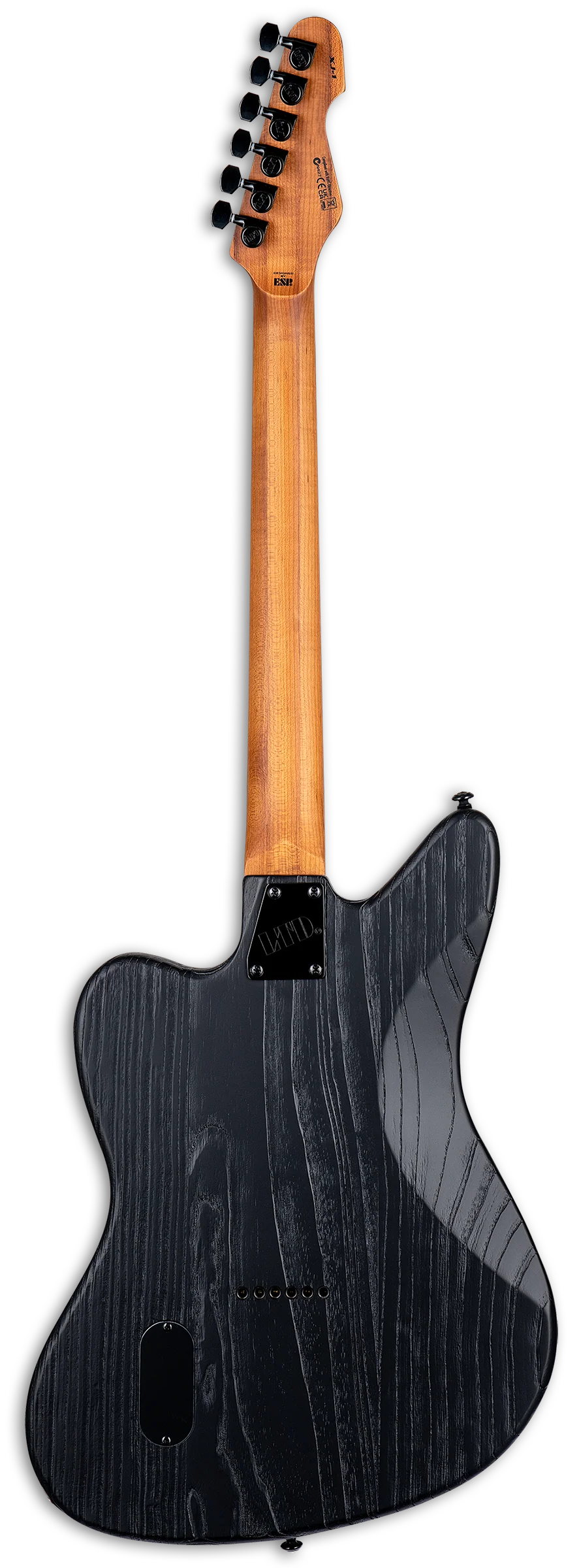 ESP LTD XJ-1 HT Electric Guitar - Black Blast - Image 3