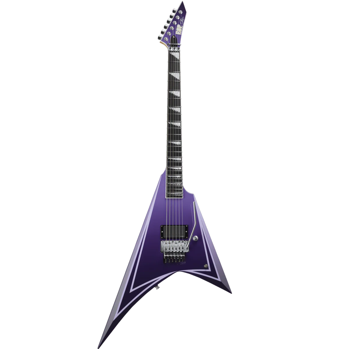 ESP Original ALEXI LAIHO Signature HEXED - Purple Fade/Blk Stripe [MIJ - Made in Japan] - Image 2