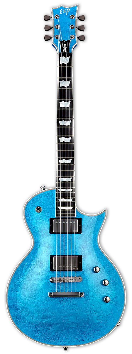 ESP Original ECLIPSE CTM DB - Blue Liquid Metal [MIJ - Made in Japan] - Image 2