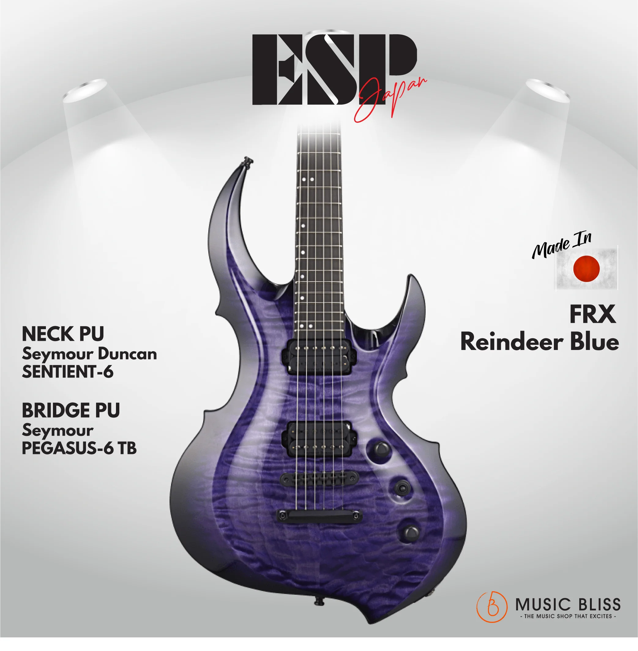 ESP Original FRX-CTM /FM - Reindeer Blue [MIJ - Made in Japan]