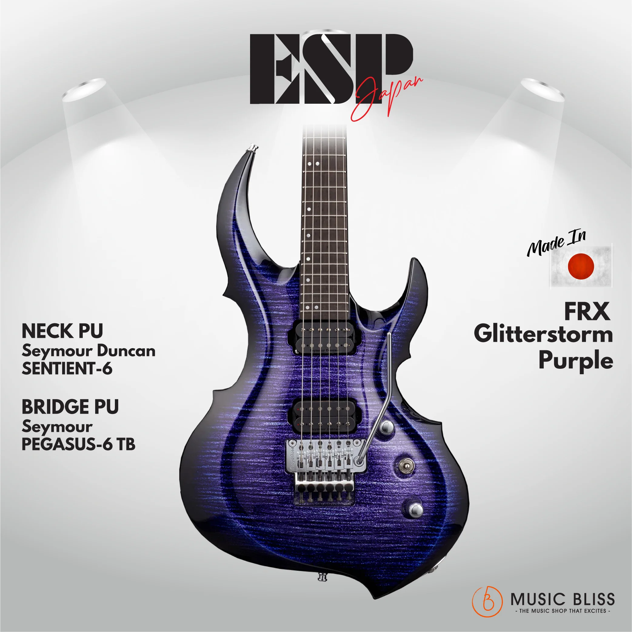 ESP Original FRX - Glitterstorm Purple [MIJ - Made in Japan]