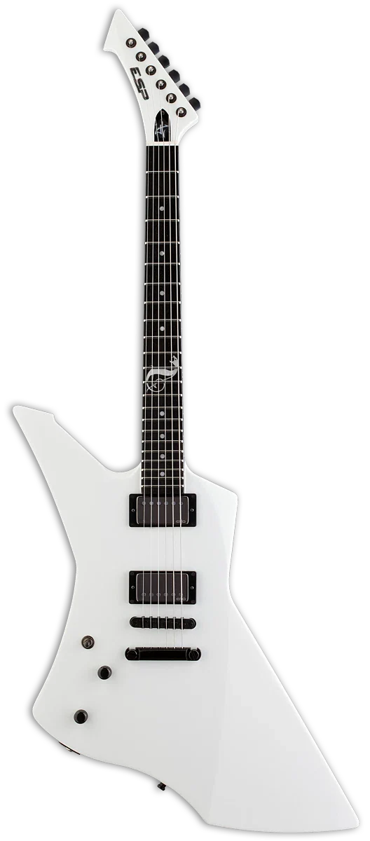 ESP Original JAMES HETFIELD Signature SNAKEBYTE - Snow White - LH [MIJ - Made in Japan] - Image 2