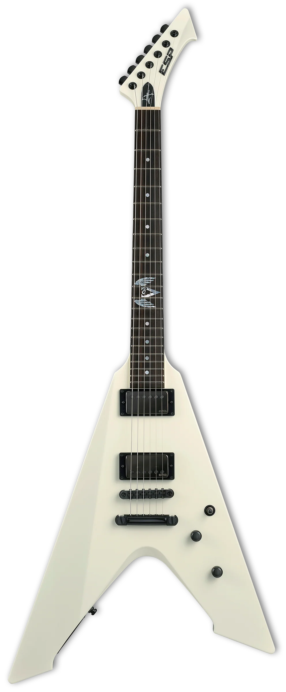 ESP Original JAMES HETFIELD VULTURE - Olympic White - Image 2