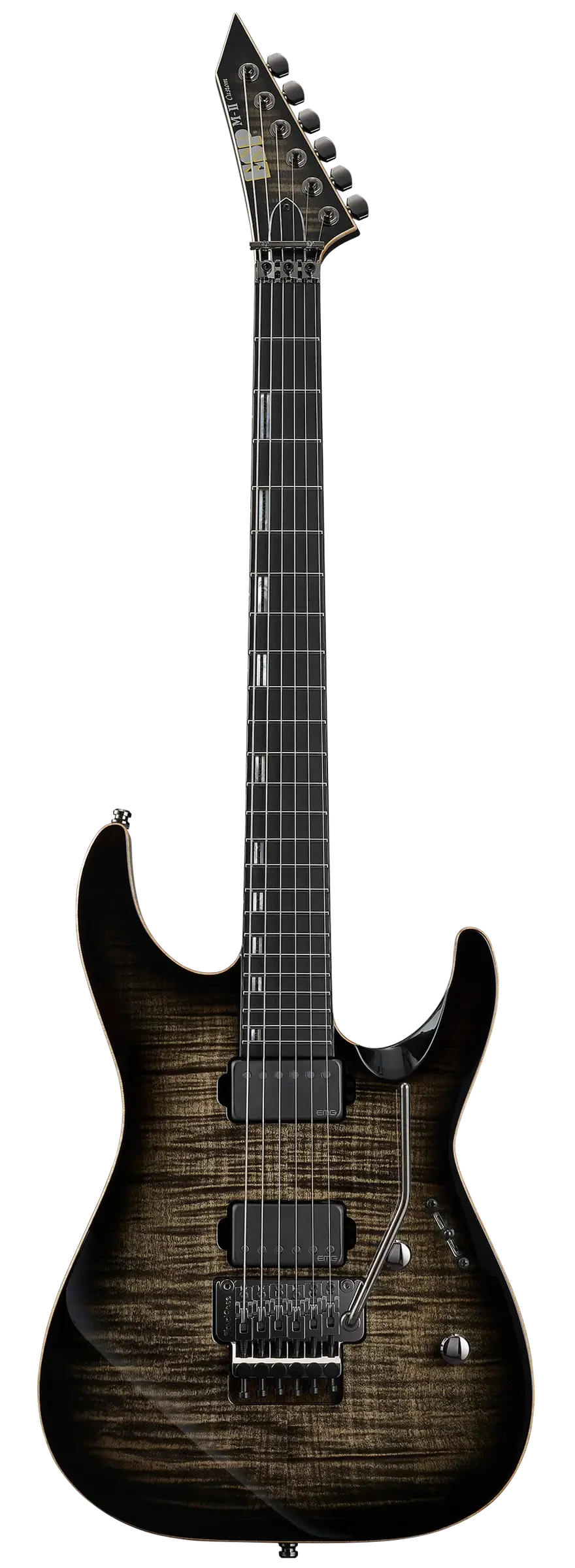 ESP Original M-II CTM FM/FR - Charcoal Burst [MIJ - Made In Japan] - Image 2