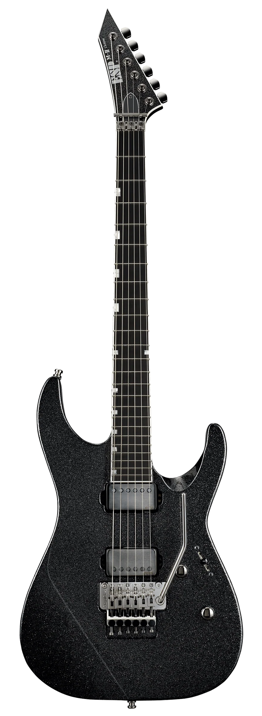 ESP Original M-II CTM FR Ebony FB - Titan Metal [MIJ - Made in Japan] - Image 2