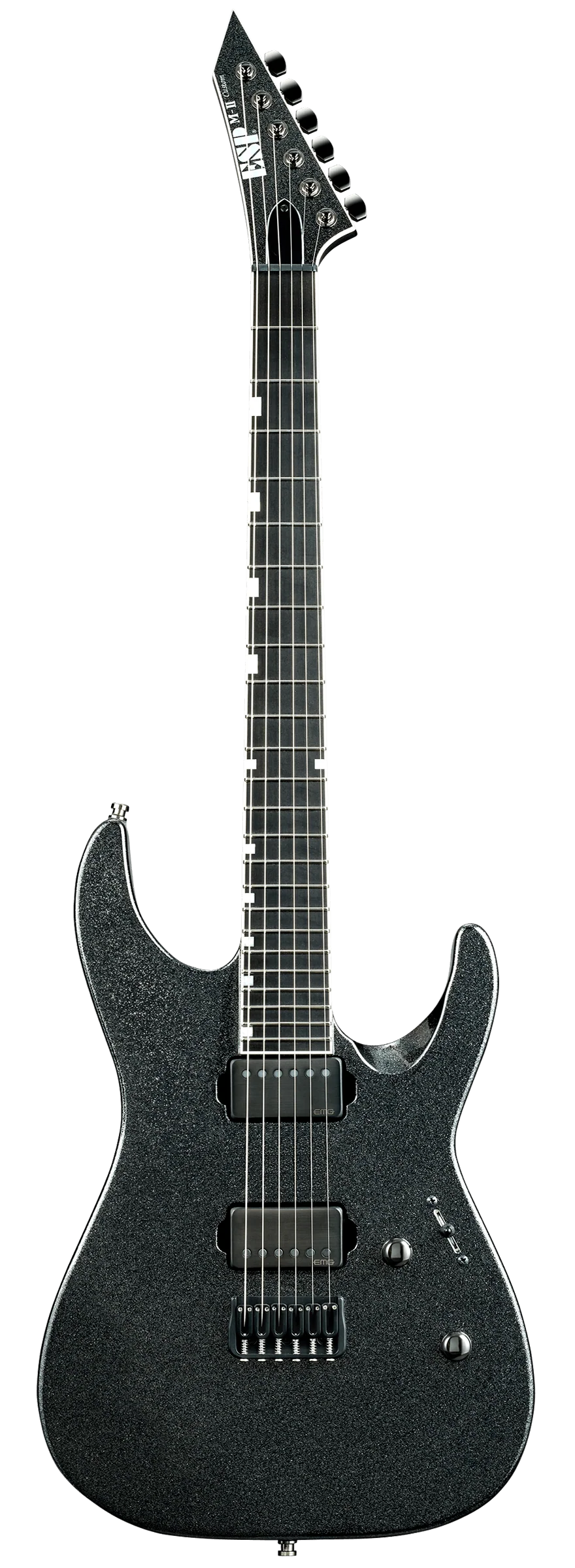 ESP Original M-II CTM NT Ebony FB - Titan Metal [MIJ - Made in Japan] - Image 2