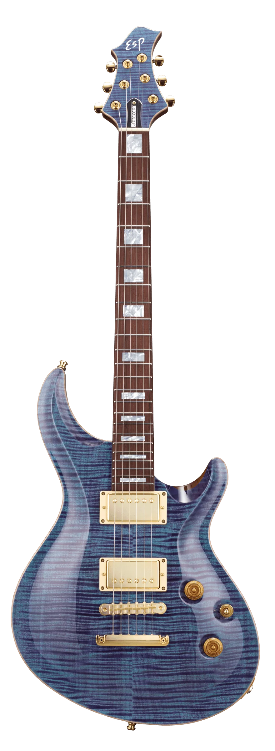 ESP Original MYSTIQUE NT-CTM/FM - Indigo Purple [MIJ - Made in Japan]