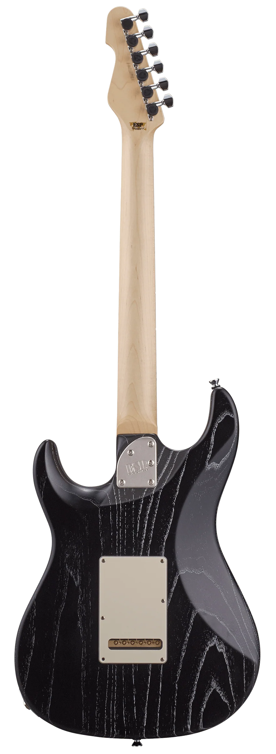 ESP Original SNAPPER-AS/HR - Black w/ White Filler [MIJ - Made in Japan] - Image 3