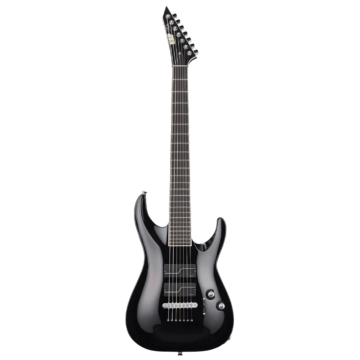 ESP Original STEPHEN CARPENTER STEF-B7 7-String - Black - Image 2