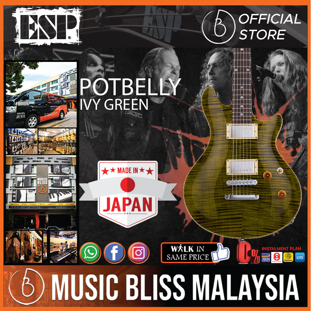 ESP Original Potbelly - Ivy Green [MIJ - Made in Japan]