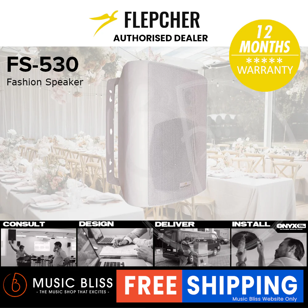 Flepcher FS-530 Fashion Speaker - White