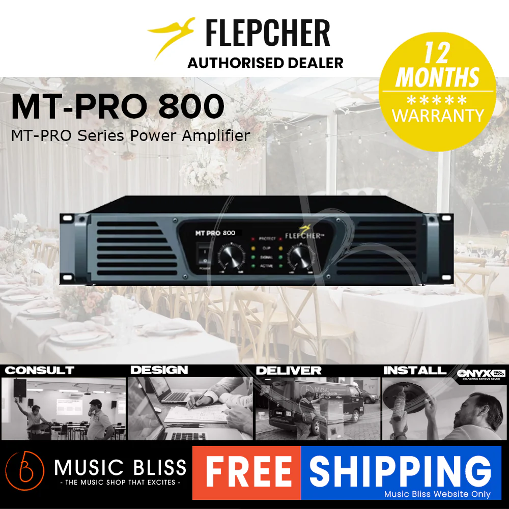 Flepcher MT-PRO 800 Power Amplifier