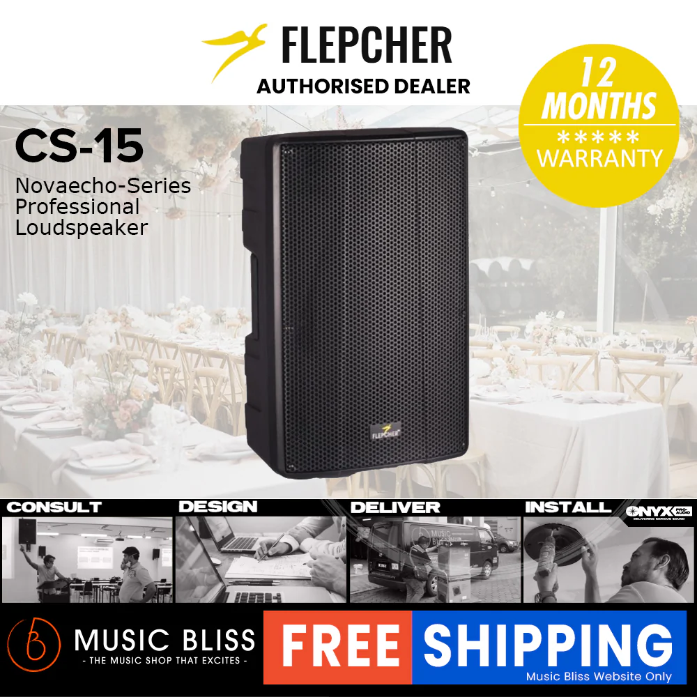 Flepcher Novaecho CS-15 15’ 2-way loudspeaker