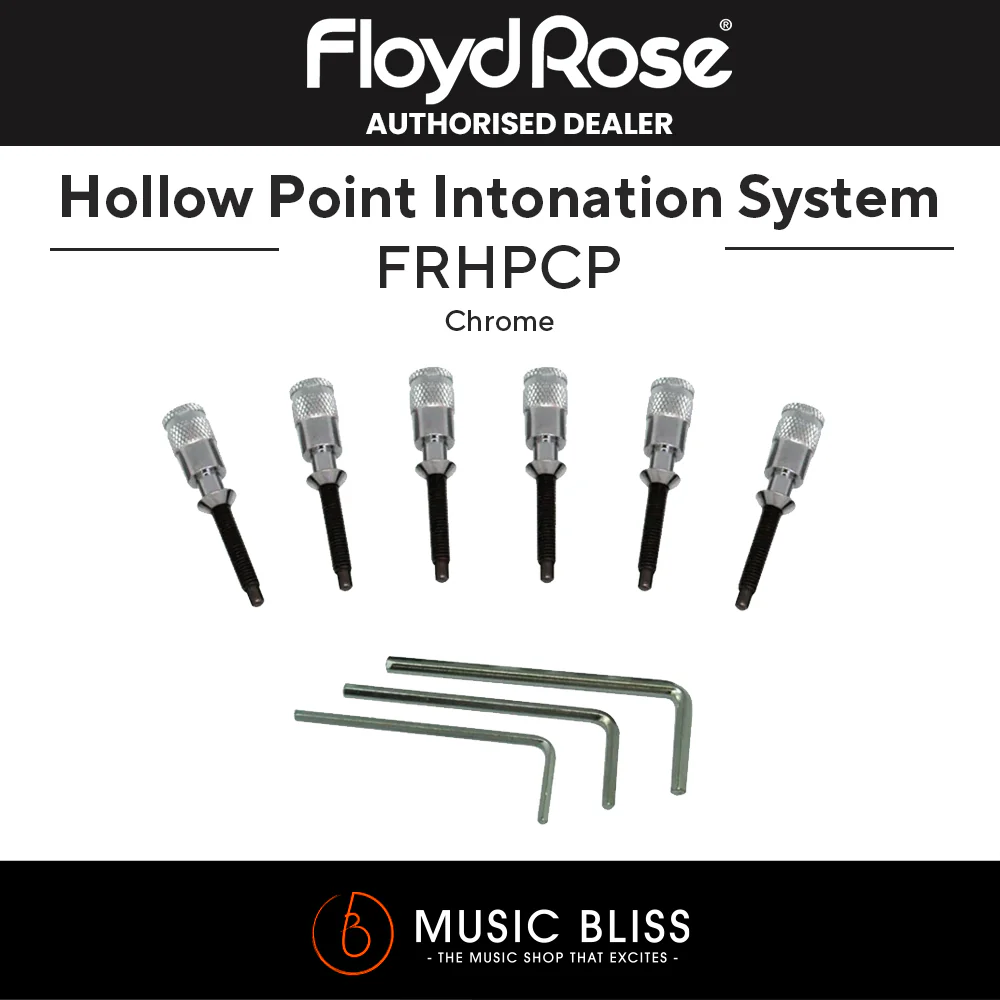 Floyd Rose FRHPCP Hollow Point Intonation System for Tremolos - Chrome