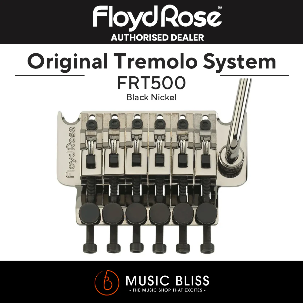 Floyd Rose FRT500 Original Tremolo System with Floyd Rose FRNR2BNP R2 Locking Nut Package - Image 2