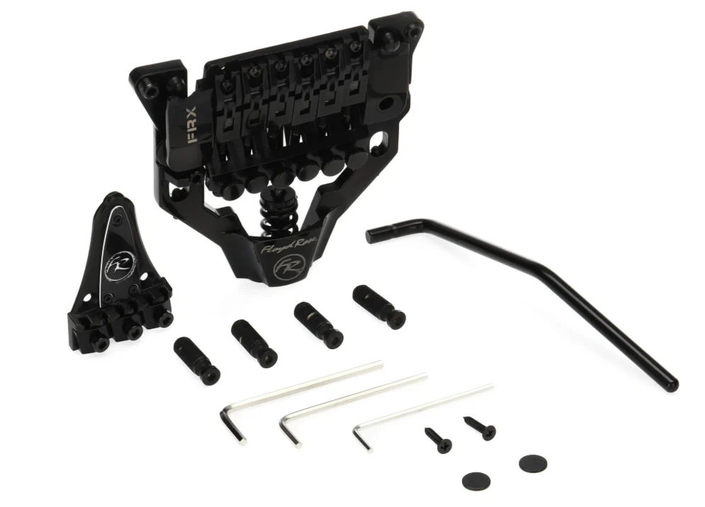 Floyd RoseĀ FRTX02000 FRX Top Mount Tremolo System - Black