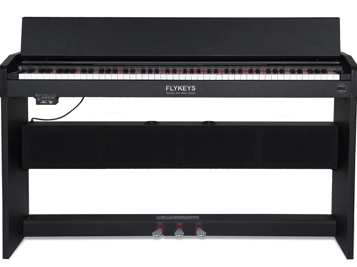 FLYKEYS FK100 88-Key Digital Piano Home Electric Piano Keyboard - Black (FK-100 / FK 100) - Image 2