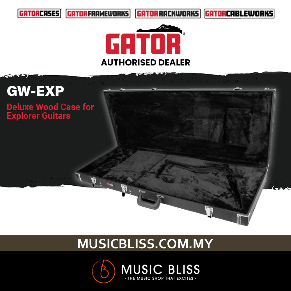 Gator Explorer Deluxe Wood Case