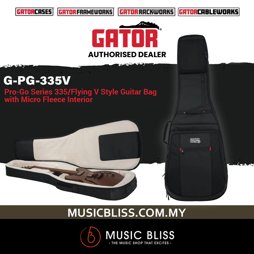 Gator G-PG-ACOUELECT Pro-Go Ultimate Gig Bag for 1 Acoustic and 1 Electric Guitar Bag