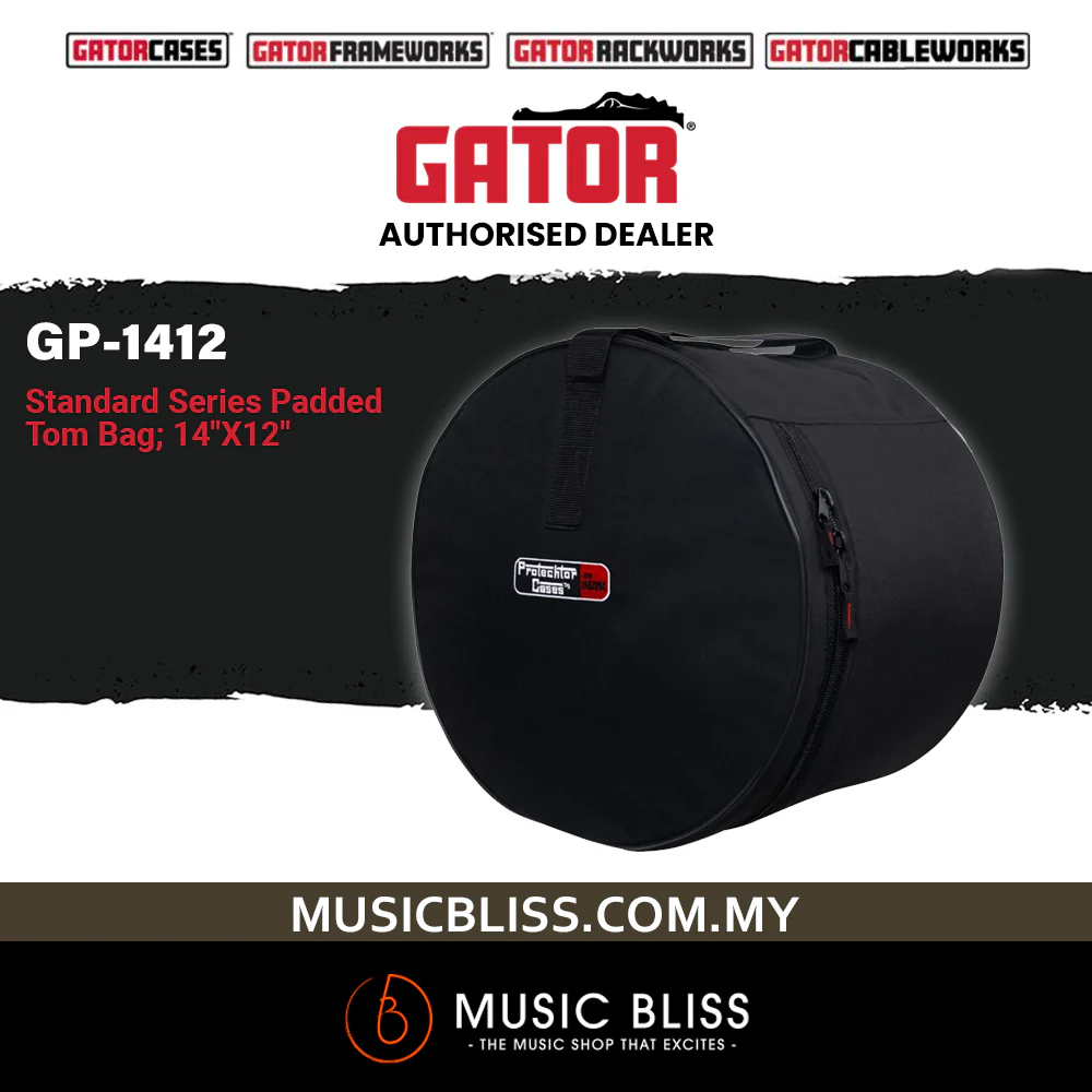 Gator GP-1412 Protechtor Standard Tom Bag - 14" x 12"