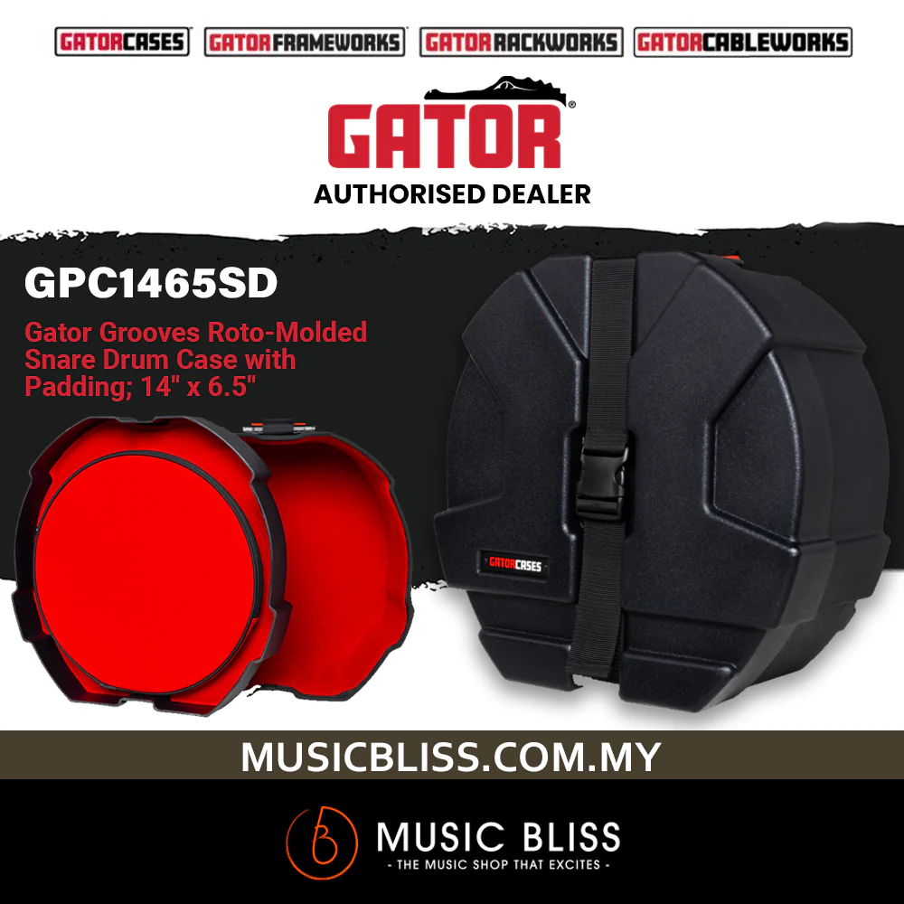 Gator GPC1465SD Grooves Snare Case - 6.5" x 14"