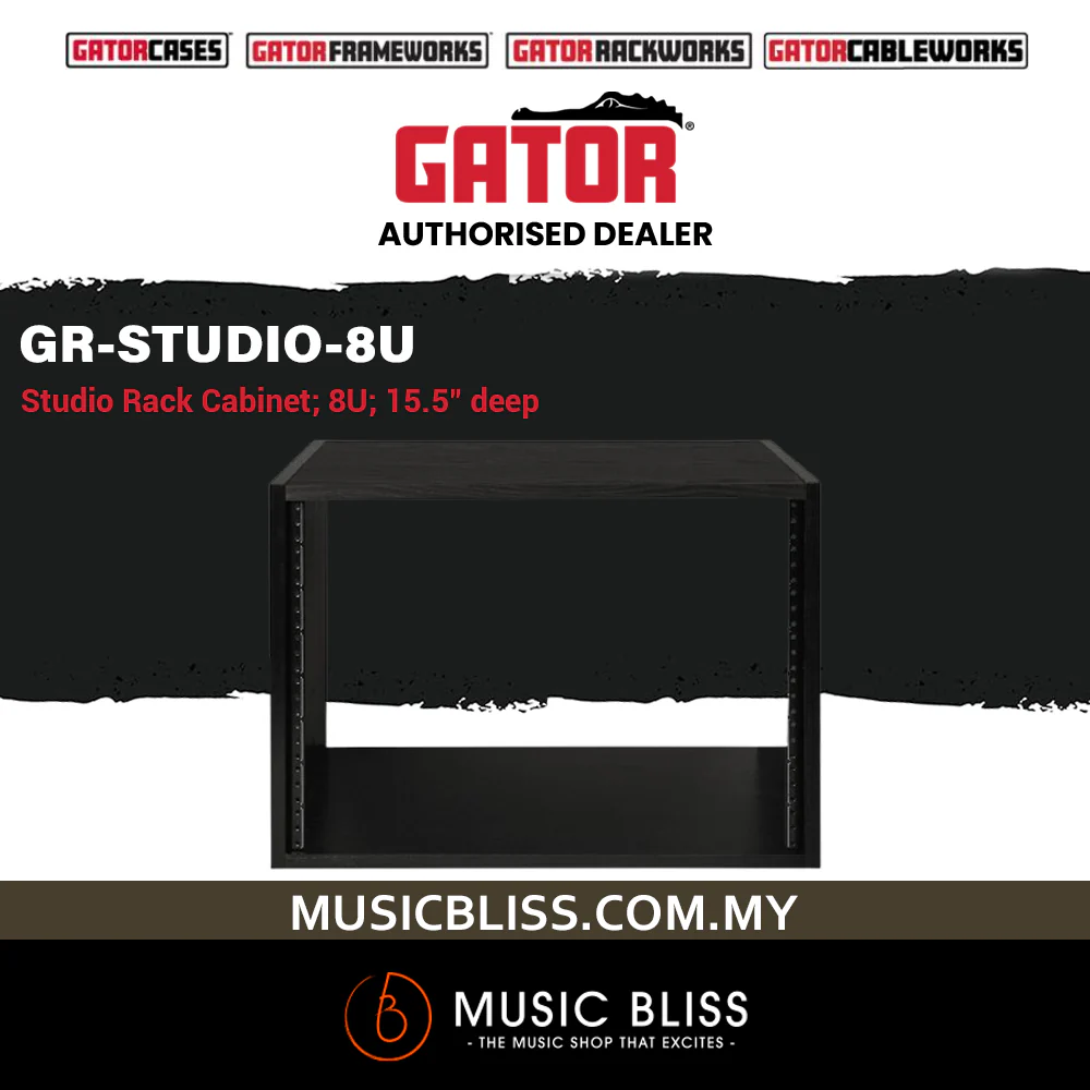 Gator GR-STUDIO-8U Studio Rack Cabinet