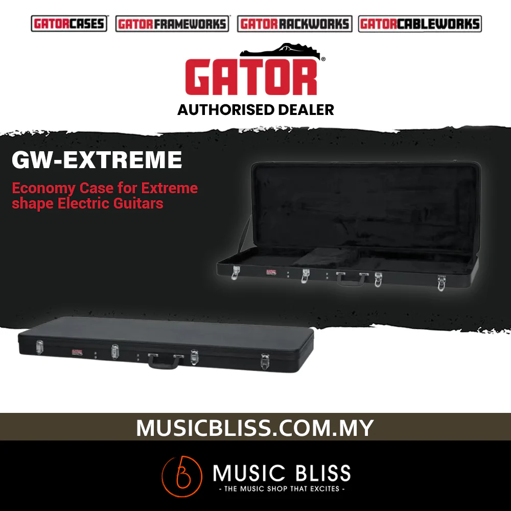 Gator GW-Extreme Economy Case for Extreme shape Electric Guitars