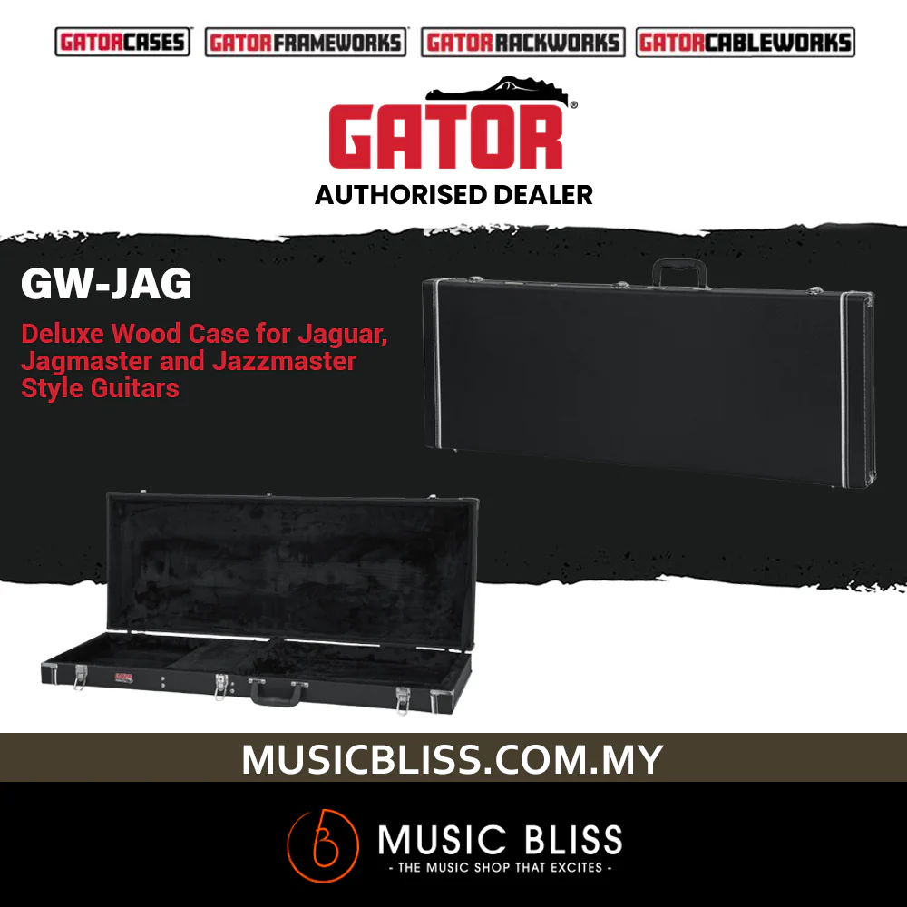 Gator GW-JAG Guitar Case for Jaguar/Jazzmaster Style Electric Guitars