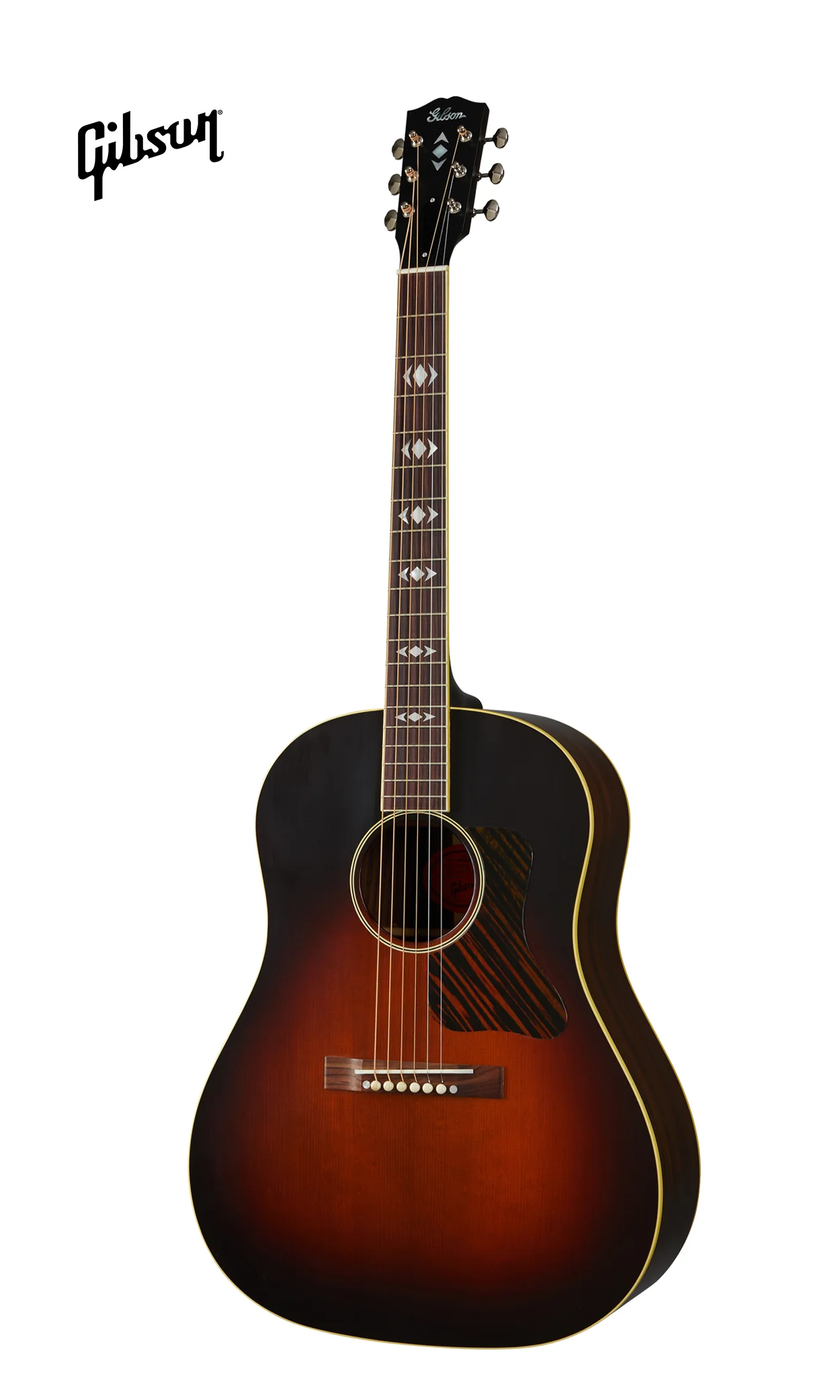 GIBSON 1936 ADVANCED JUMBO ACOUSTIC GUITAR - VINTAGE SUNBURST - Image 2