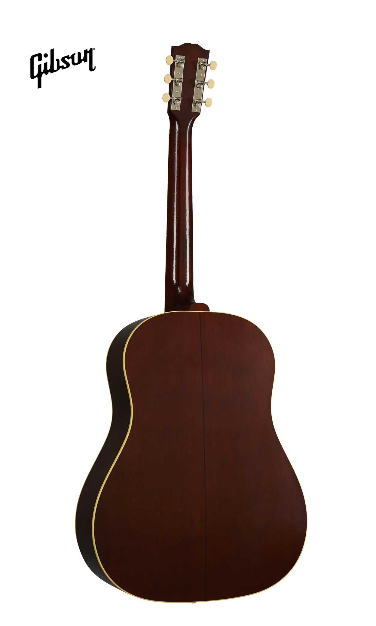 GIBSON 1936 J-35 LEFT-HANDED ACOUSTIC GUITAR - VINTAGE SUNBURST - Image 4