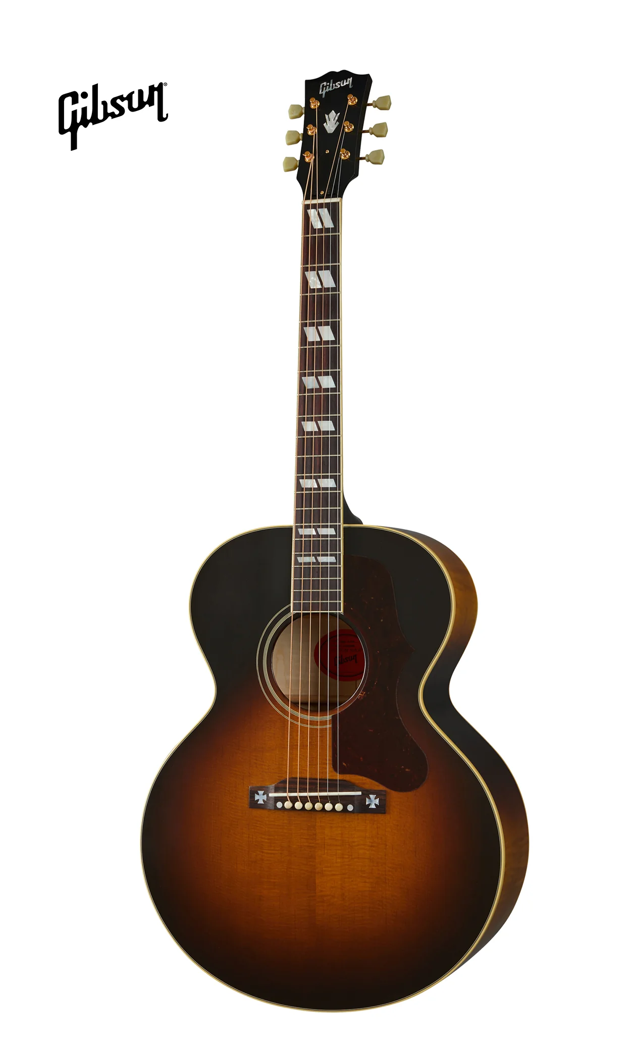 GIBSON 1952 J-185 ACOUSTIC GUITAR - VINTAGE SUNBURST - Image 2