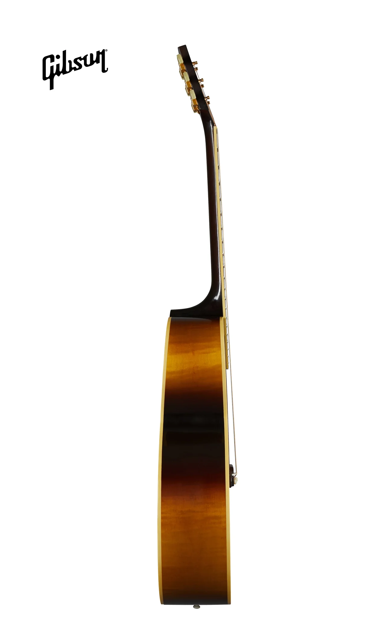 GIBSON 1952 J-185 LEFT-HANDED ACOUSTIC GUITAR - VINTAGE SUNBURST - Image 3