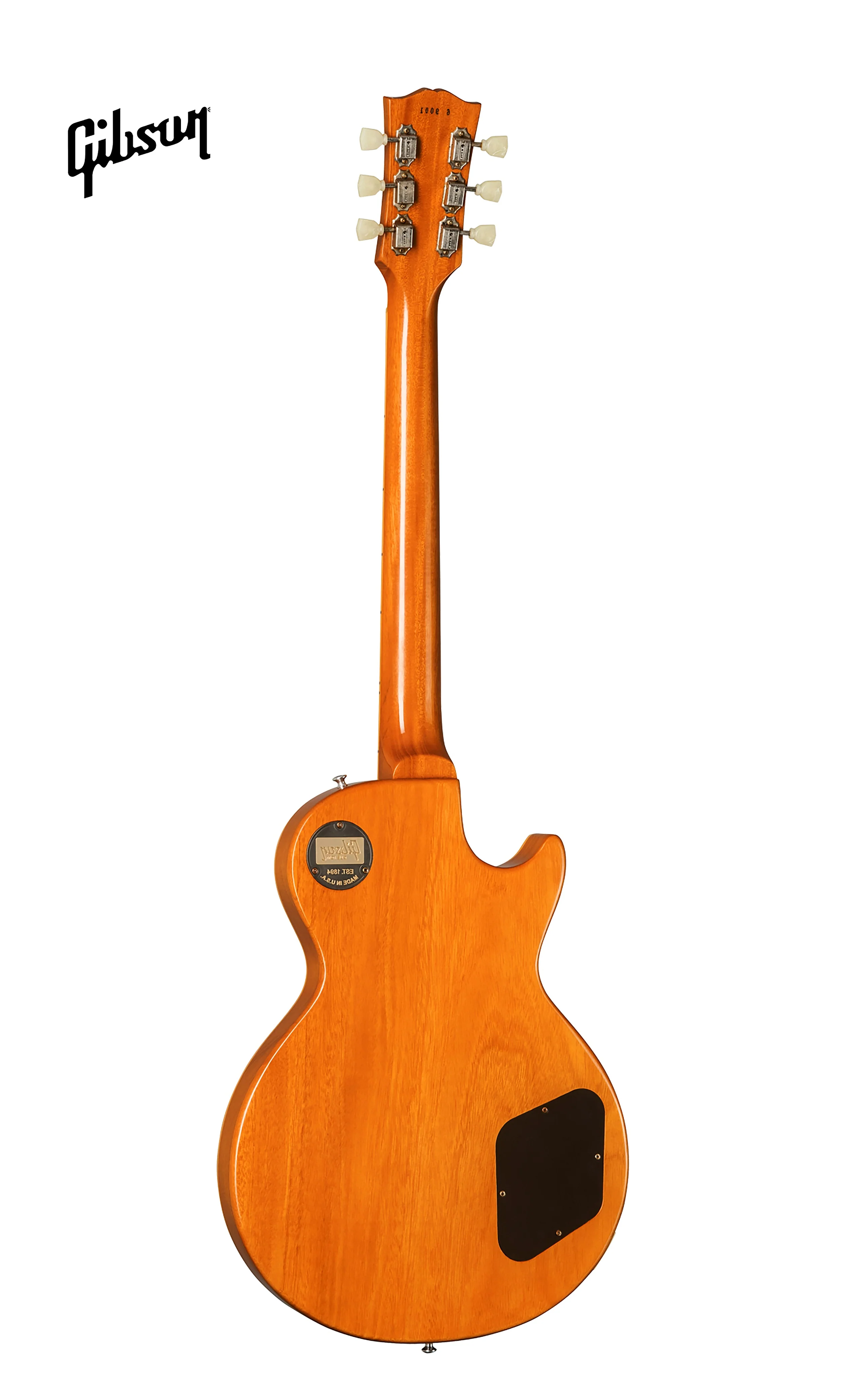 GIBSON 1956 LES PAUL GOLDTOP REISSUE VOS LEFT-HANDED ELECTRIC GUITAR - DOUBLE GOLD - Image 4