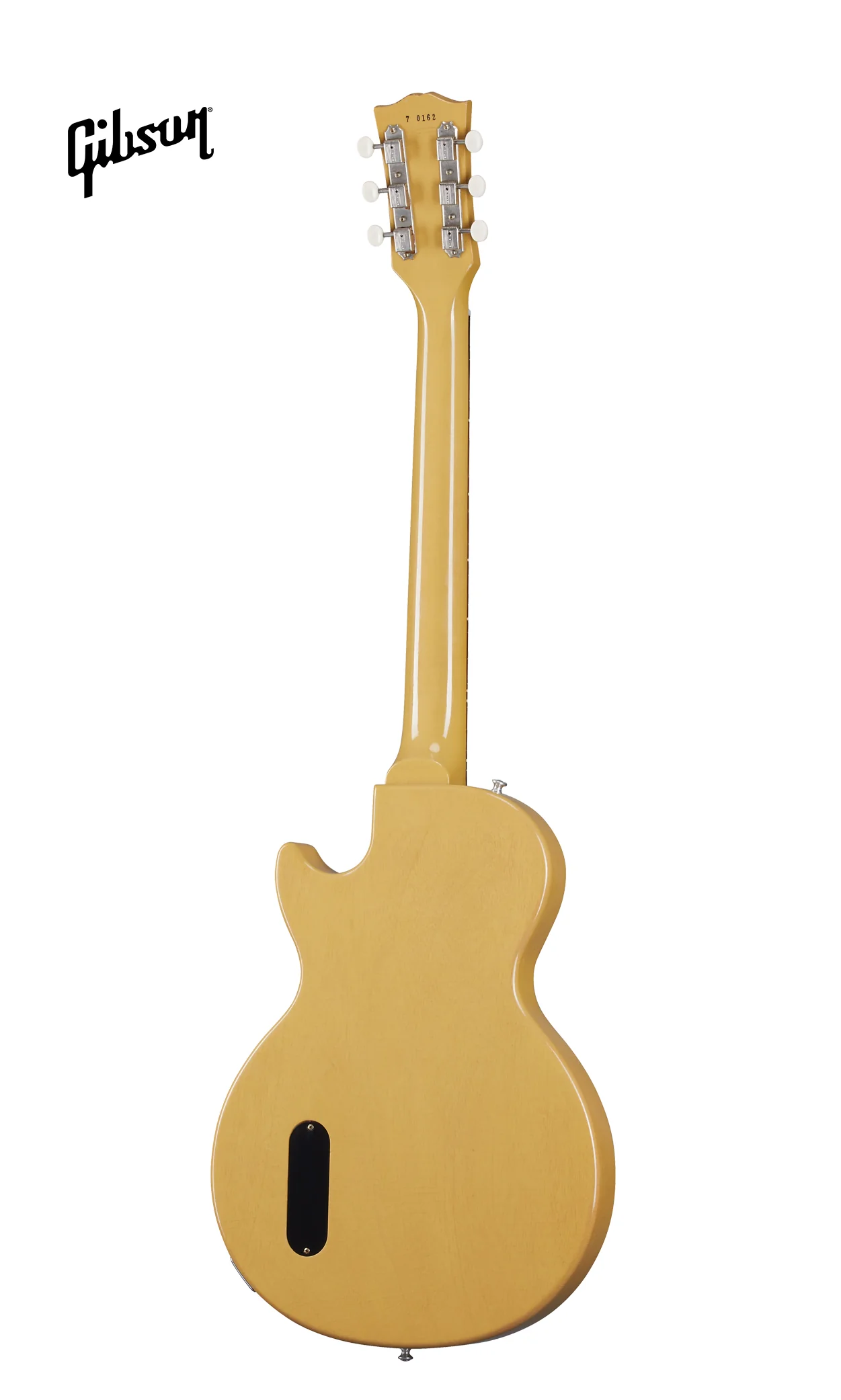 GIBSON 1957 LES PAUL JUNIOR SINGLE CUT REISSUE ULTRA LIGHT AGED ELECTRIC GUITAR - TV YELLOW - Image 4