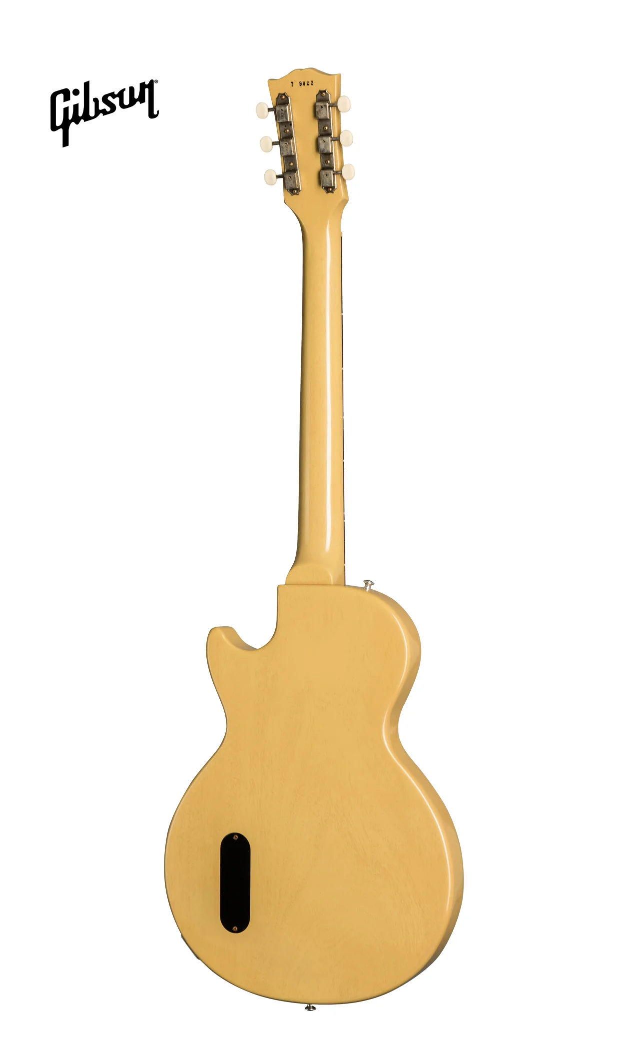 GIBSON 1957 LES PAUL JUNIOR SINGLE CUT REISSUE VOS ELECTRIC GUITAR - TV YELLOW - Image 4