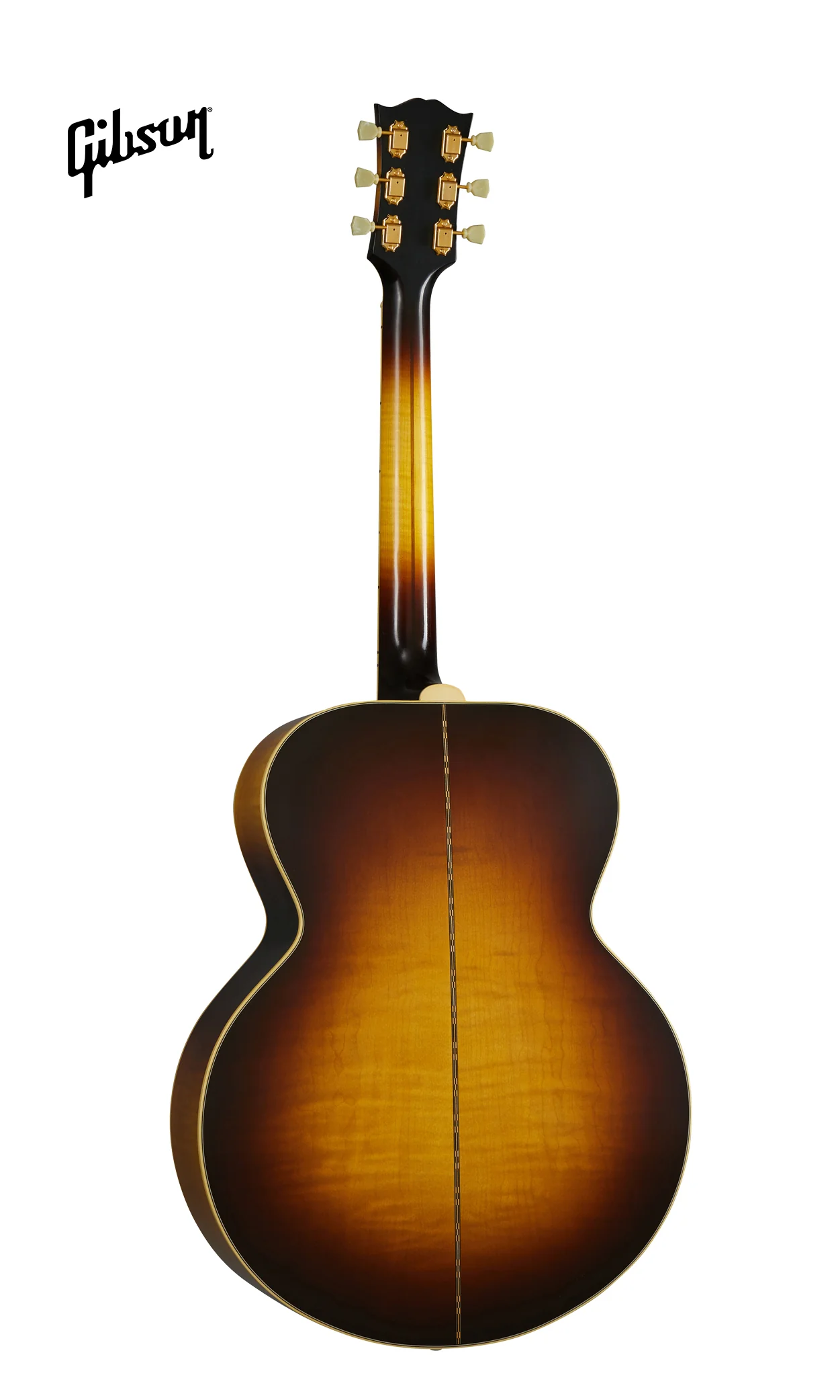 GIBSON 1957 SJ-200 LEFT-HANDED ACOUSTIC GUITAR - VINTAGE SUNBURST - Image 4