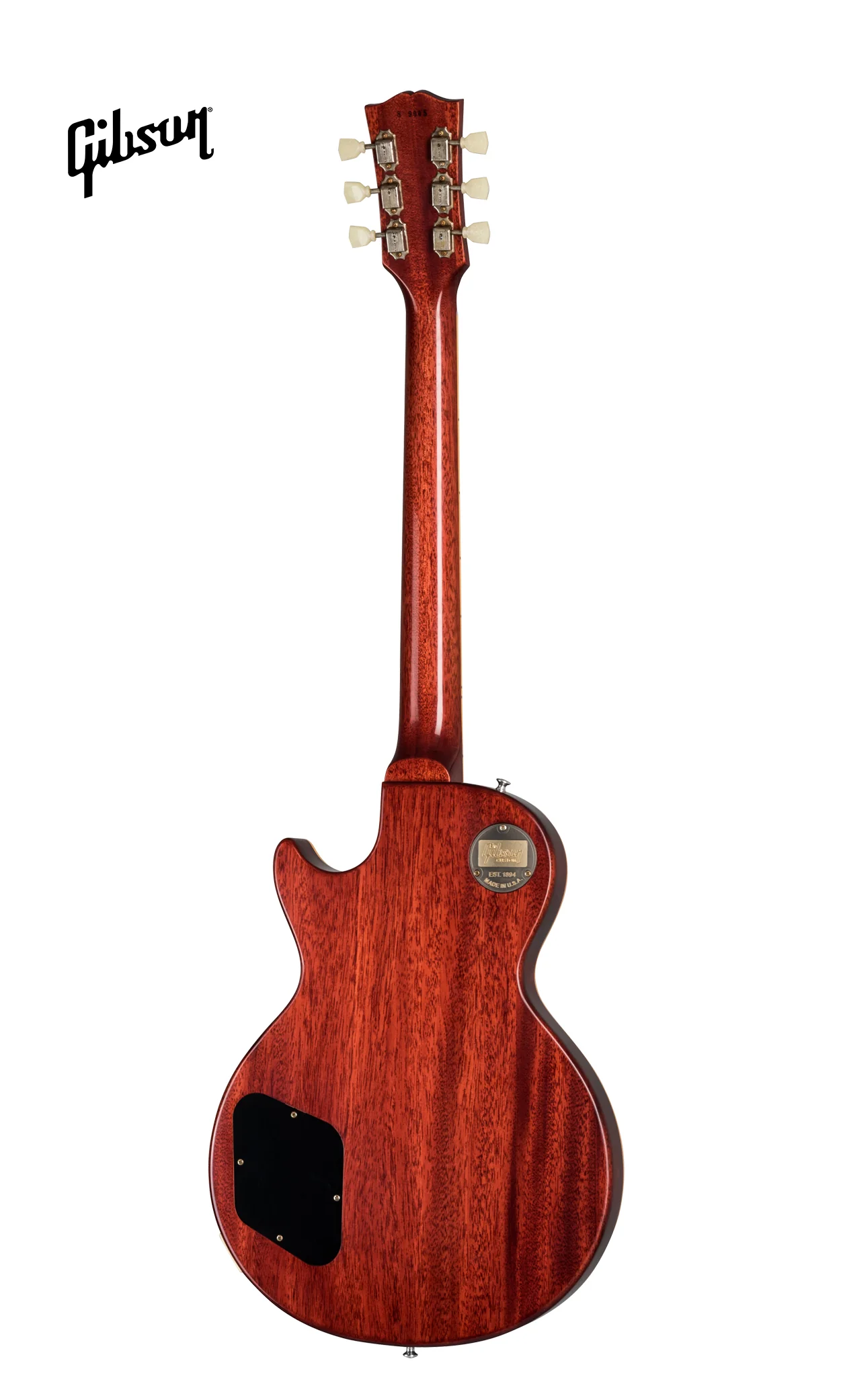 GIBSON 1958 LES PAUL STANDARD REISSUE VOS ELECTRIC GUITAR - BOURBON BURST - Image 4